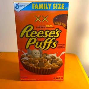 Kaws Reese’s puffs.
